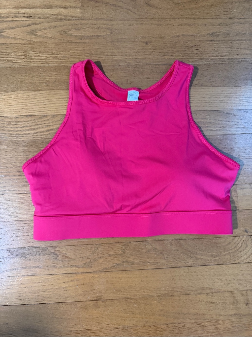 Fabletics Hot Pink High-Neck Sports Bra NWT